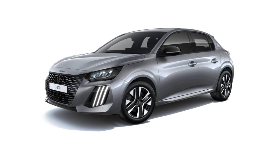 Packshot de la Peugeot E-208